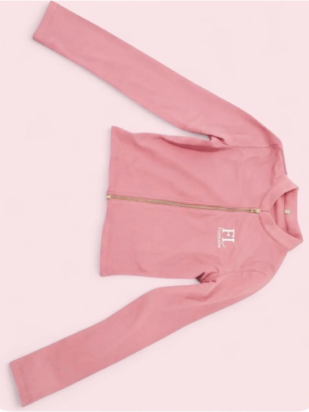 NEW 3-Piece Pink Activewear Set | High Waist Flare Leggings